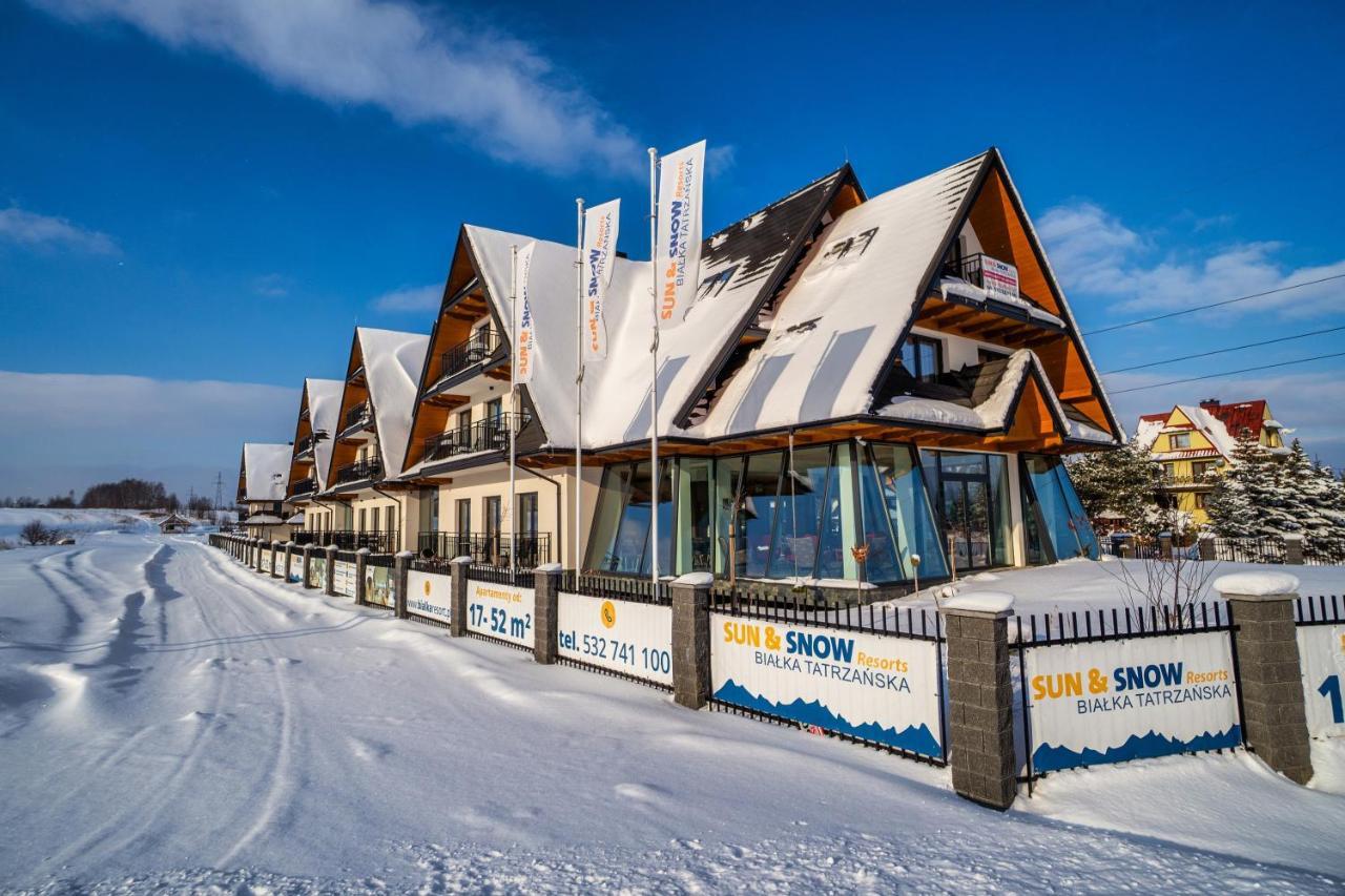 Apartamenty Sun & Snow Resorts E Bialka Tatrzanska Z Sauna 外观 照片